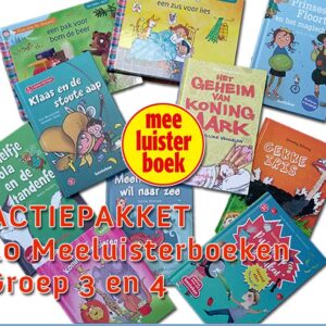 Actiepakket Meeluisterboeken voor groep 3 en 4